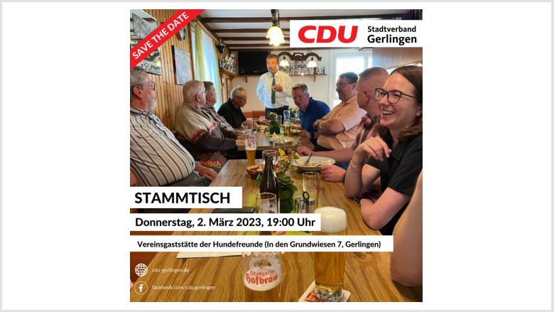 Einladung zum offenen Stammtisch